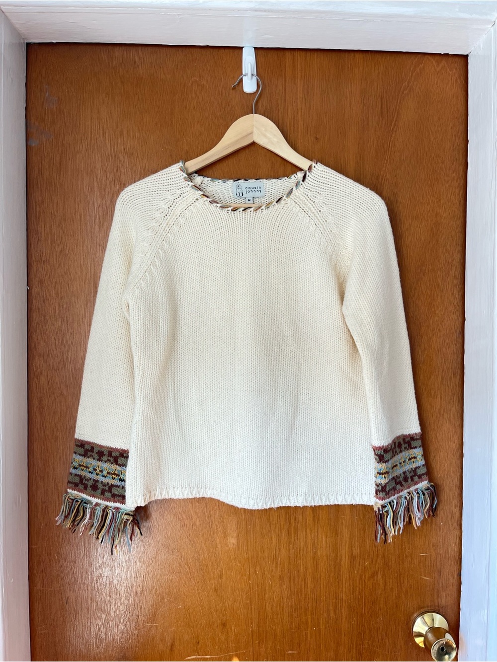 •Anthropologie Cousin Johnny knit southwestern sweater• Size M